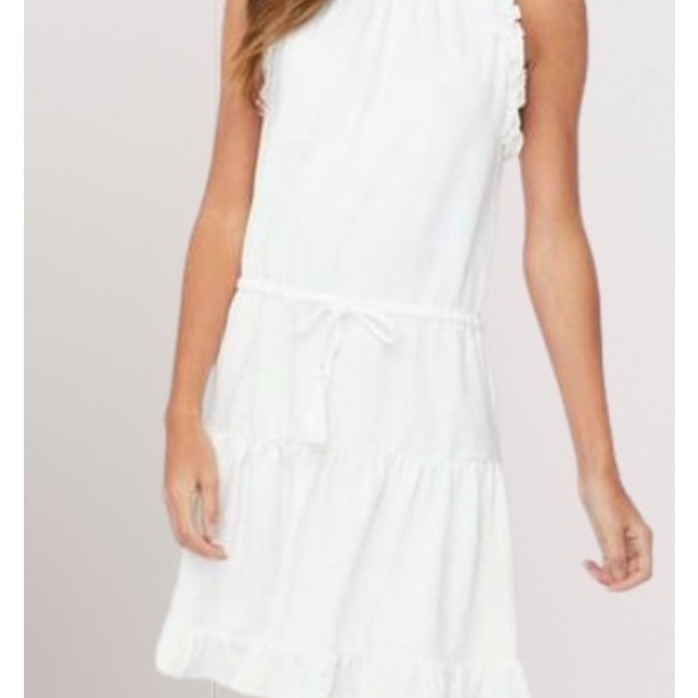 Anthropologie Size small Sunday’s ruffle knit dress like new
